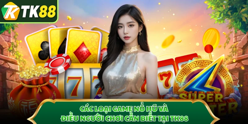 Các Loại Game Nổ Hũ Và Điều Người Chơi Cần Biết Tại TK88