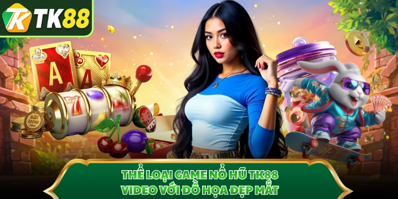 Thể loại game nổ hũ TK88 video với đồ họa đẹp mắt